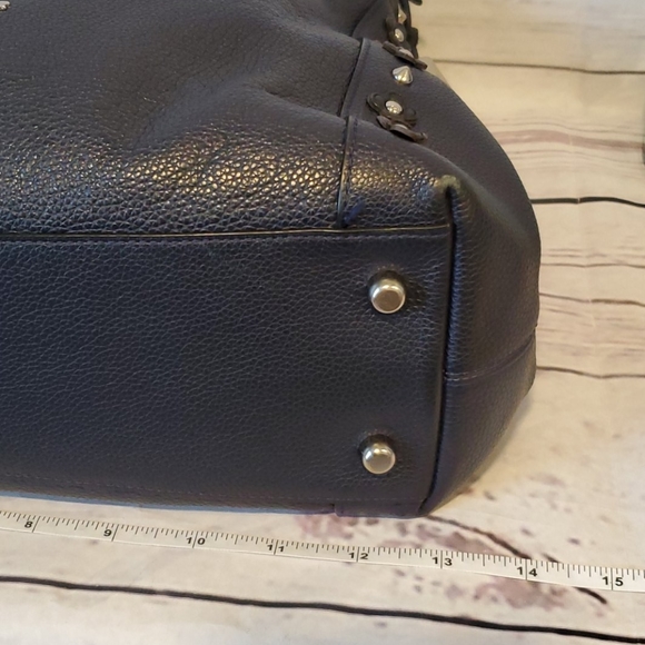 Coach Navy Blue Shoulder Bag - Picture 6 of 9